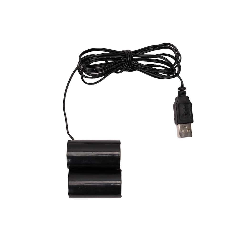 Battery Replacement Power Packs - Black - 58" - Set of 2
