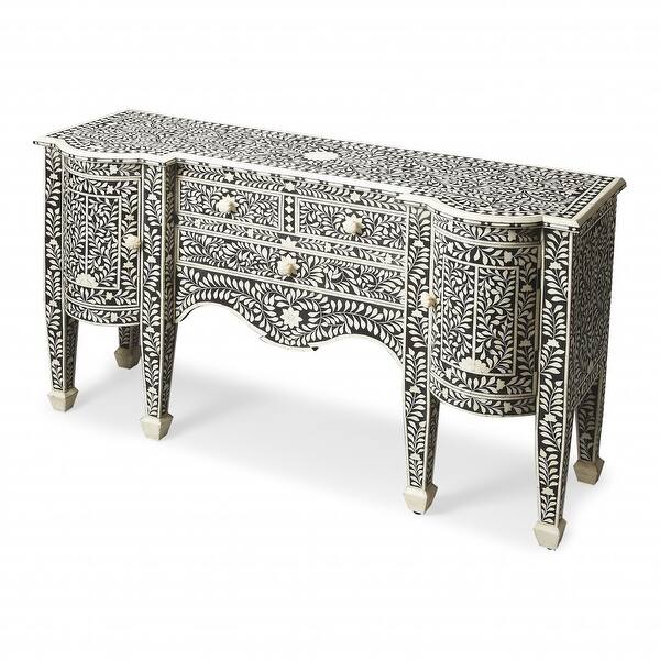 Victoria Black Bone Inlay Buffet Victoria Black Bone Inlay Buffet