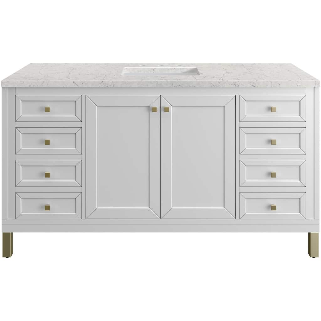 James Martin Vanities 503-V60S-3EJP Chicago 60" Free Standing Single