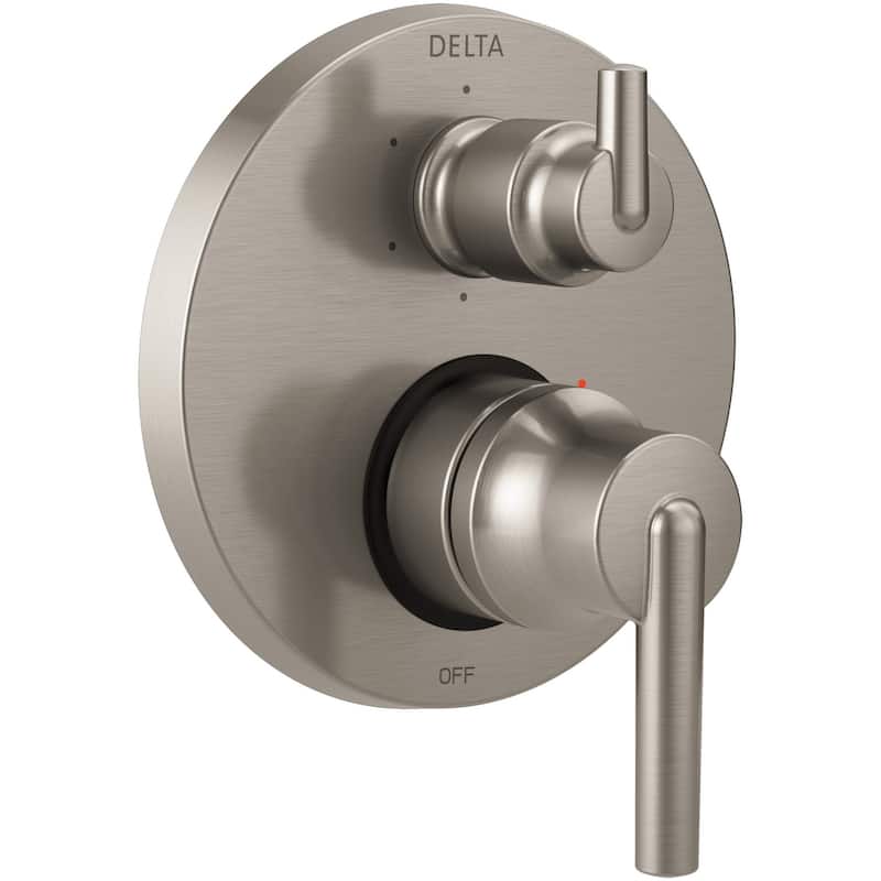 Delta Trinsic 14 Series Pressure Balanced Valve Trim with Integrated 6 - Brilliance Stainless