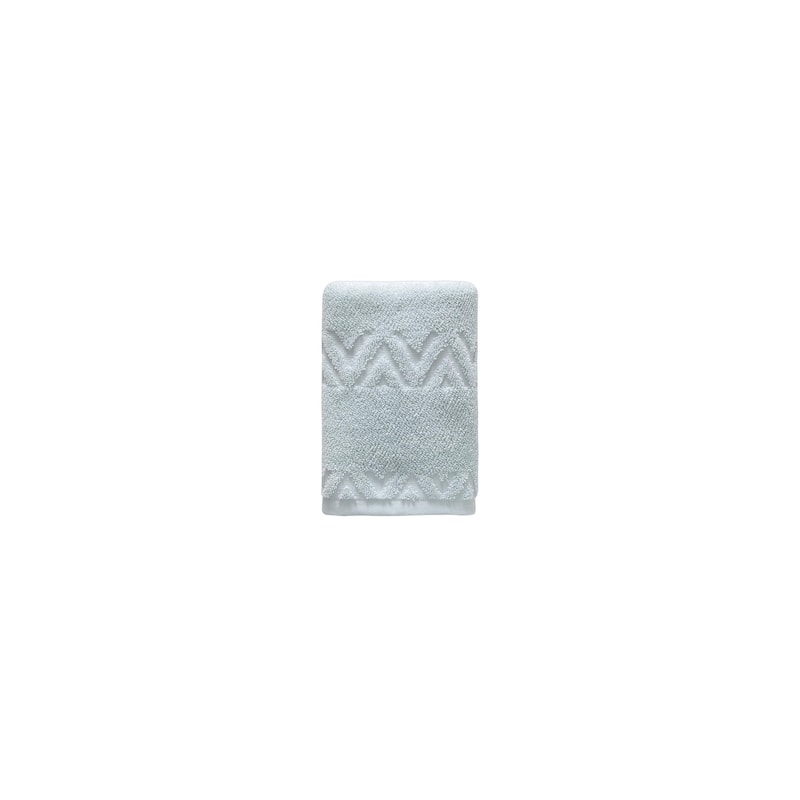 Ozan Premium Home 100% Turkish Cotton Sovrano Collection Luxury Hand Towel - Light Blue