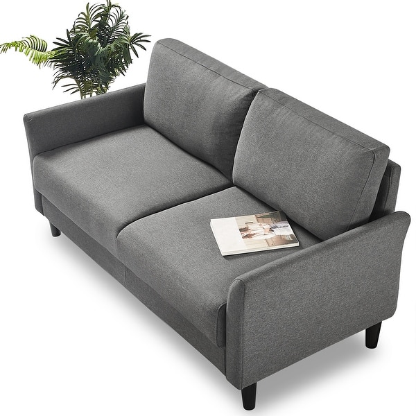 Shop Priage By Zinus Upholstered Loveseat On Sale Overstock 31768373
