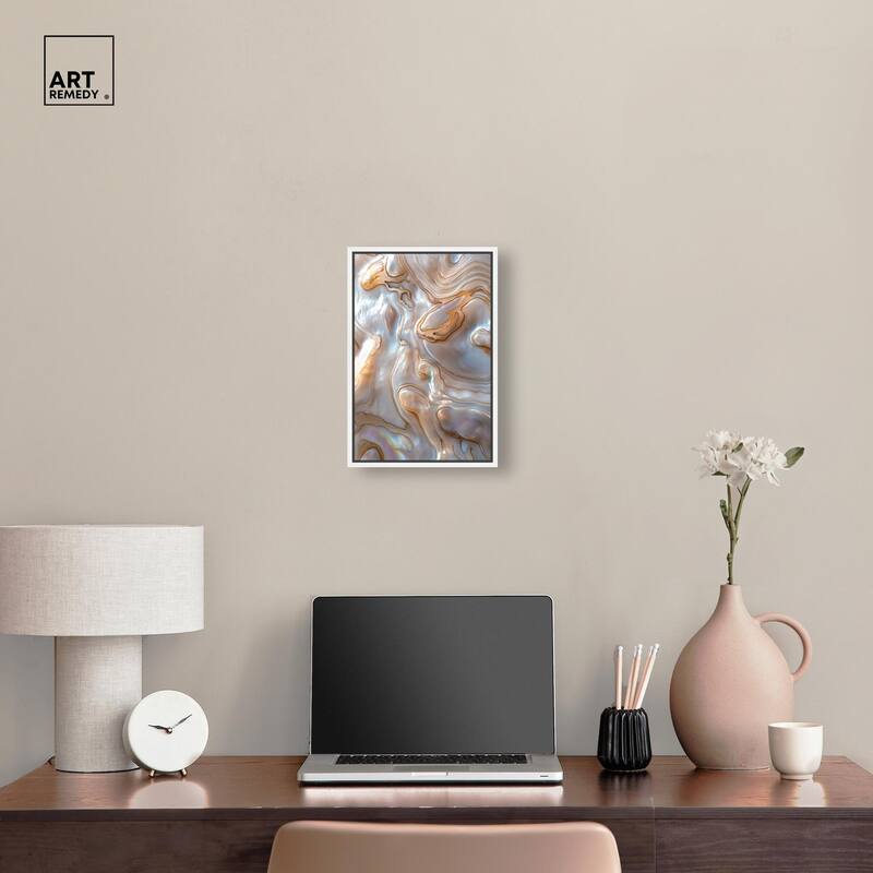 Fluid Preciousness I Canvas by Art Remedy
