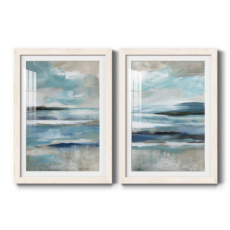 Distant Drama I-Premium Framed Print - Ready to Hang - 27.5X37.5 - White