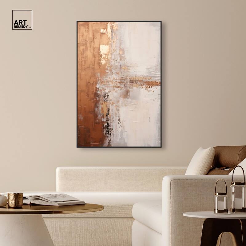 Burnished Memory Canvas by Art Remedy