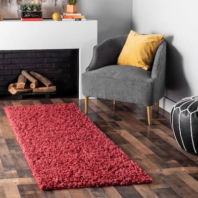 Nuloom Kara Solid Shag Area Rug