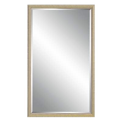 24 x 40 in. Brown Rectangular Mirror - 24" W x 40" H x 1.38" D