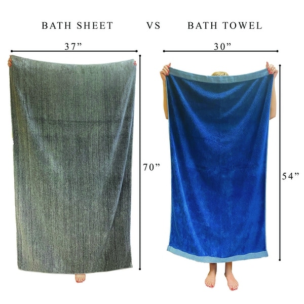 BedVoyage Melange viscose from Bamboo Cotton Bath Sheet Set 3pc On Sale Bed Bath Beyond 32570506
