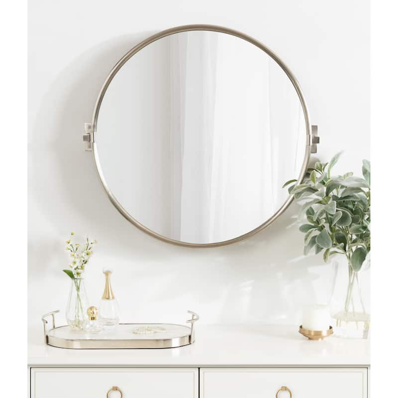 Kate and Laurel Taurus Pivot Wall Mirror