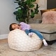 preview thumbnail 21 of 72, Big Joe Kids Classic Bean Bag Chair Mini Clouds Oat