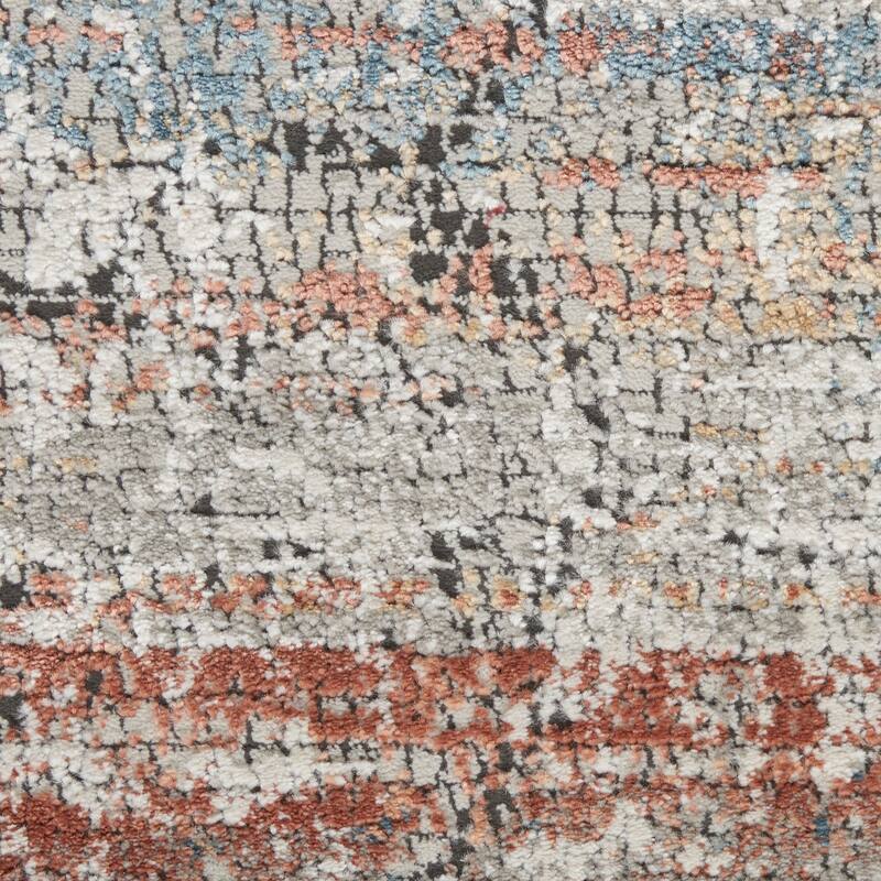 Nourison Rustic Textures Contemporary Abstract Area Rug