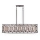 preview thumbnail 1 of 9, Minka Lavery 3588 Hexly 5 Light 44" Wide Linear Chandelier