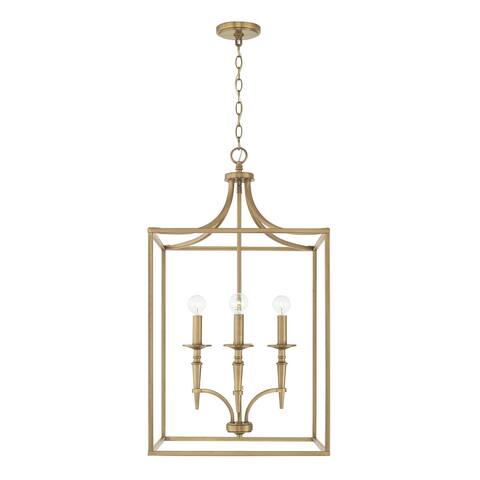 Abbie 17.75" 4-light Lantern Foyer Pendant