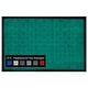 preview thumbnail 73 of 107, A1 Home Collections Polypropylene Rubber Door Mat All Weather Inside Outside Door Mat 16"x24" - Criss Cross Green