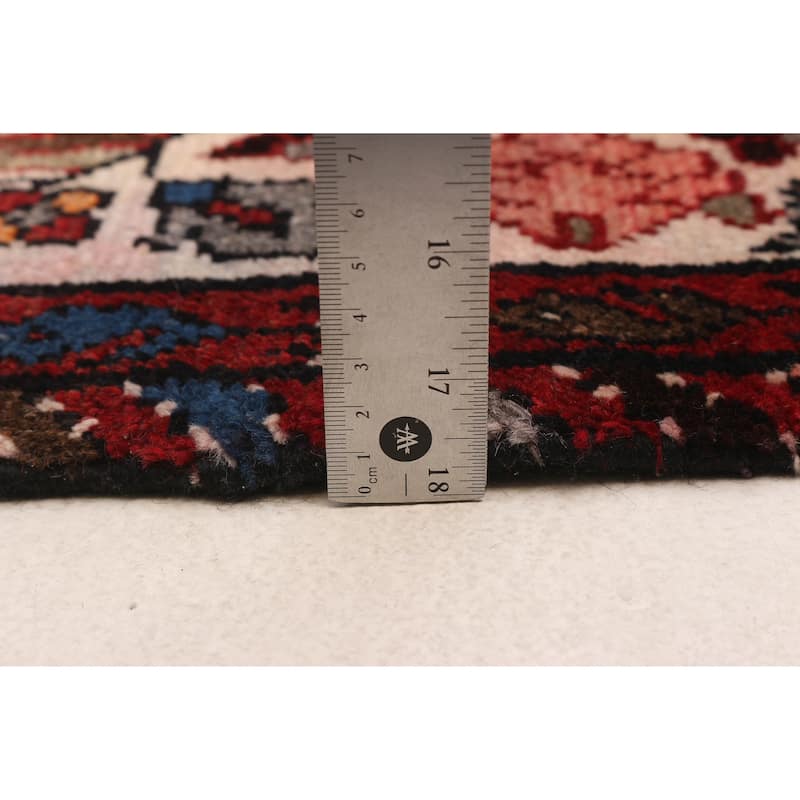 ECARPETGALLERY Hand-knotted Andelz Navy Wool Rug - 3'7 x 10'0
