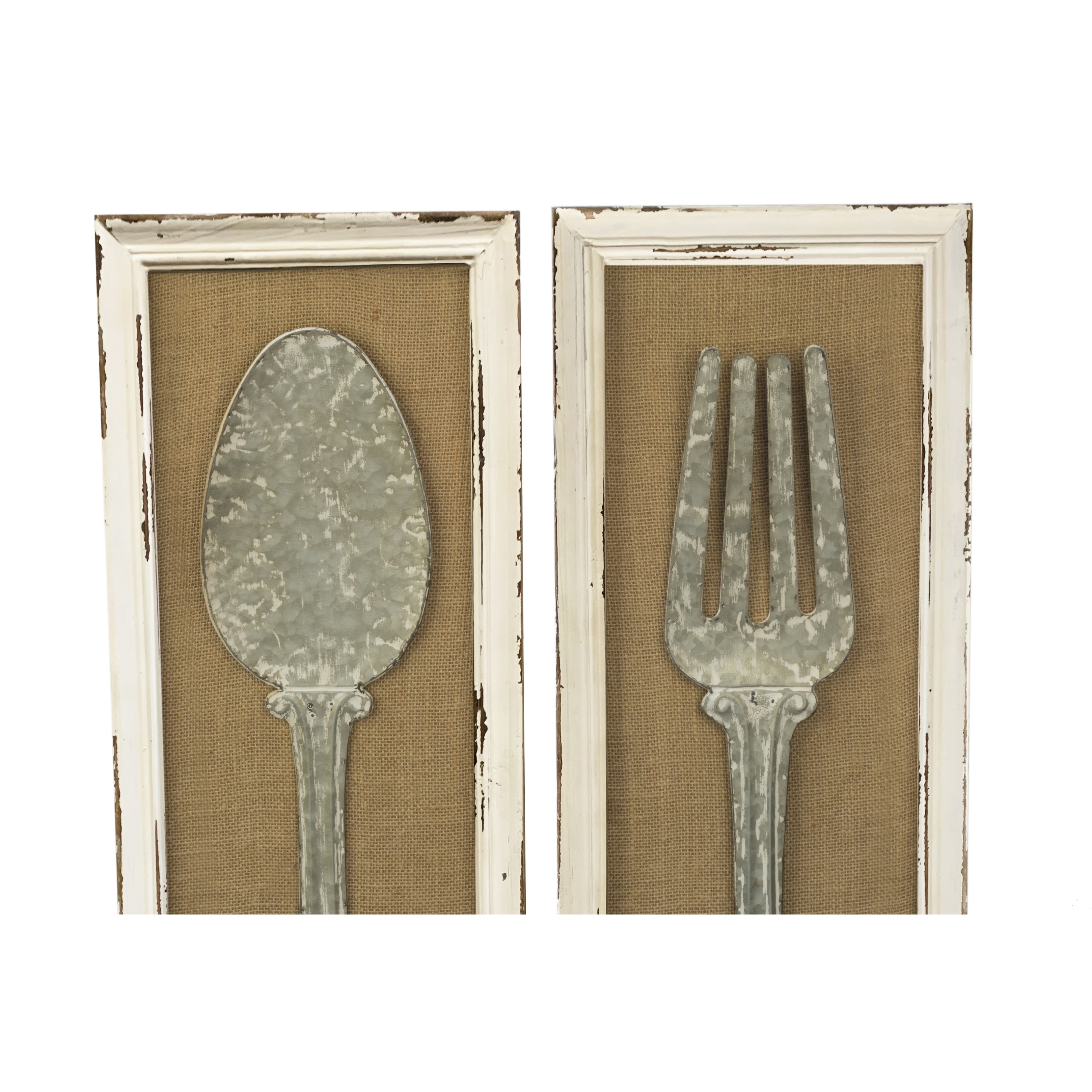 Shop Spoon And Fork Wall Art 10 X 31 5 Overstock 21650814
