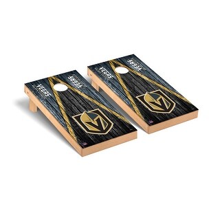 Vegas Golden Knights NHL Triangle Cornhole Board Set