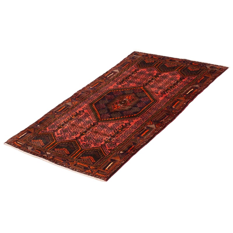 ECARPETGALLERY Hand-knotted Konya Copper Wool Rug - 4'0 x 6'9