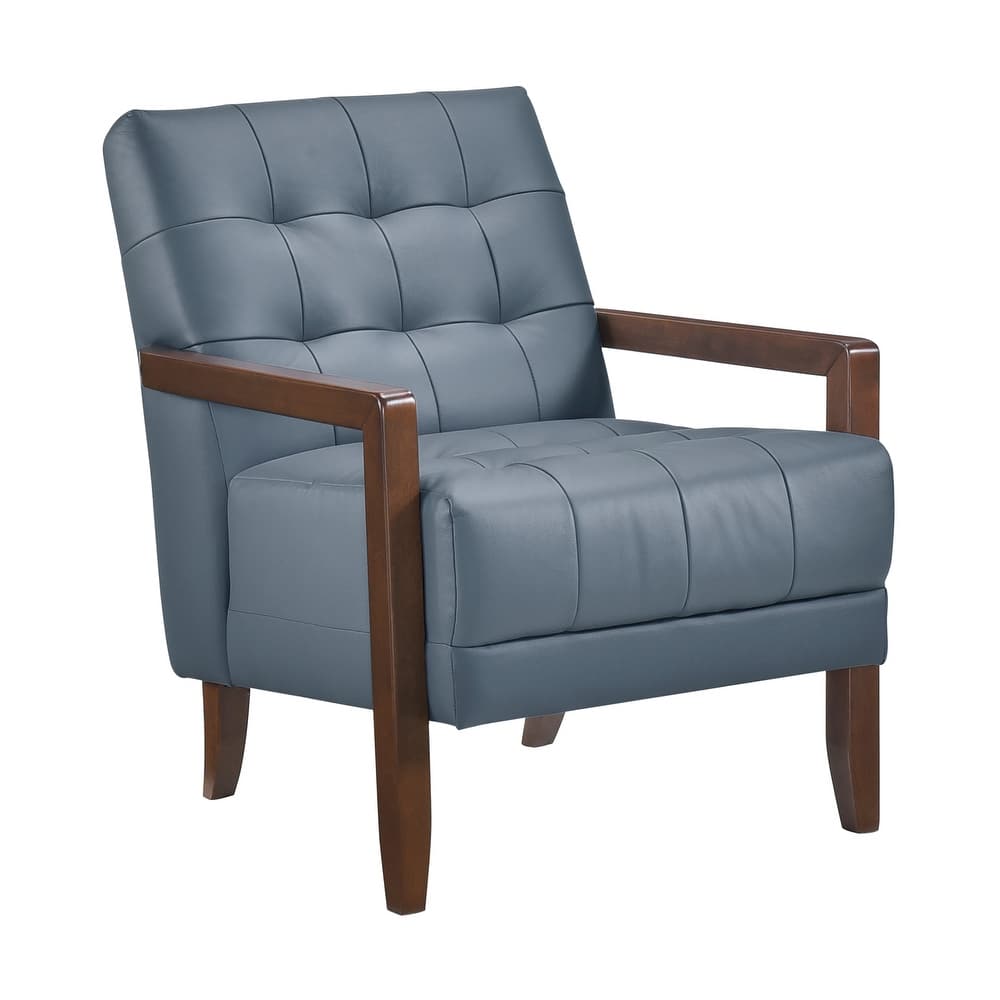 Fremont & Park Leland Leather Match Accent Chair