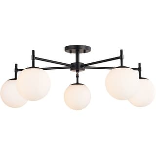 Vaxcel Lighting C0297 Armitage 5 Light 32" Wide Semi-Flush Ceiling