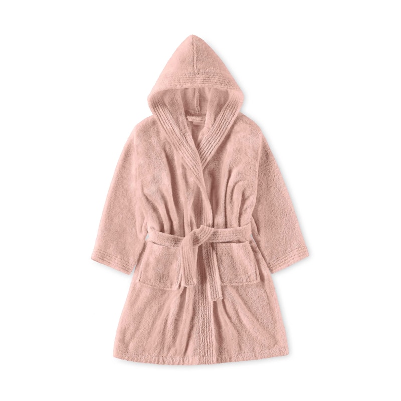 Clean Design Home x Martex Youth Hooded Robe - Large - Pink