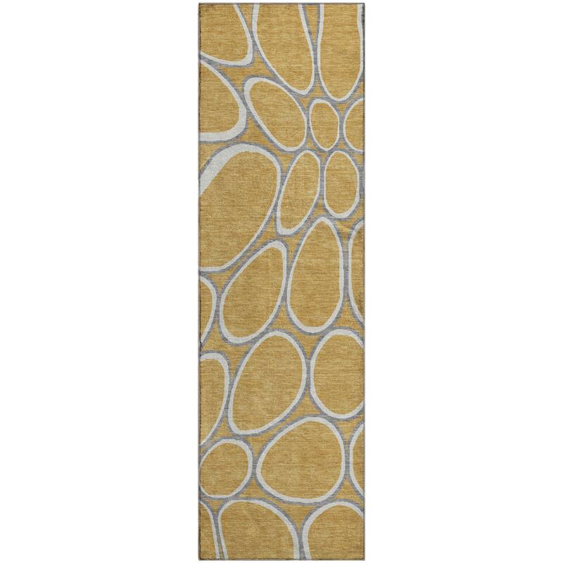 Premium Washable Super Soft Contemporary Bubble Mayfield Rug