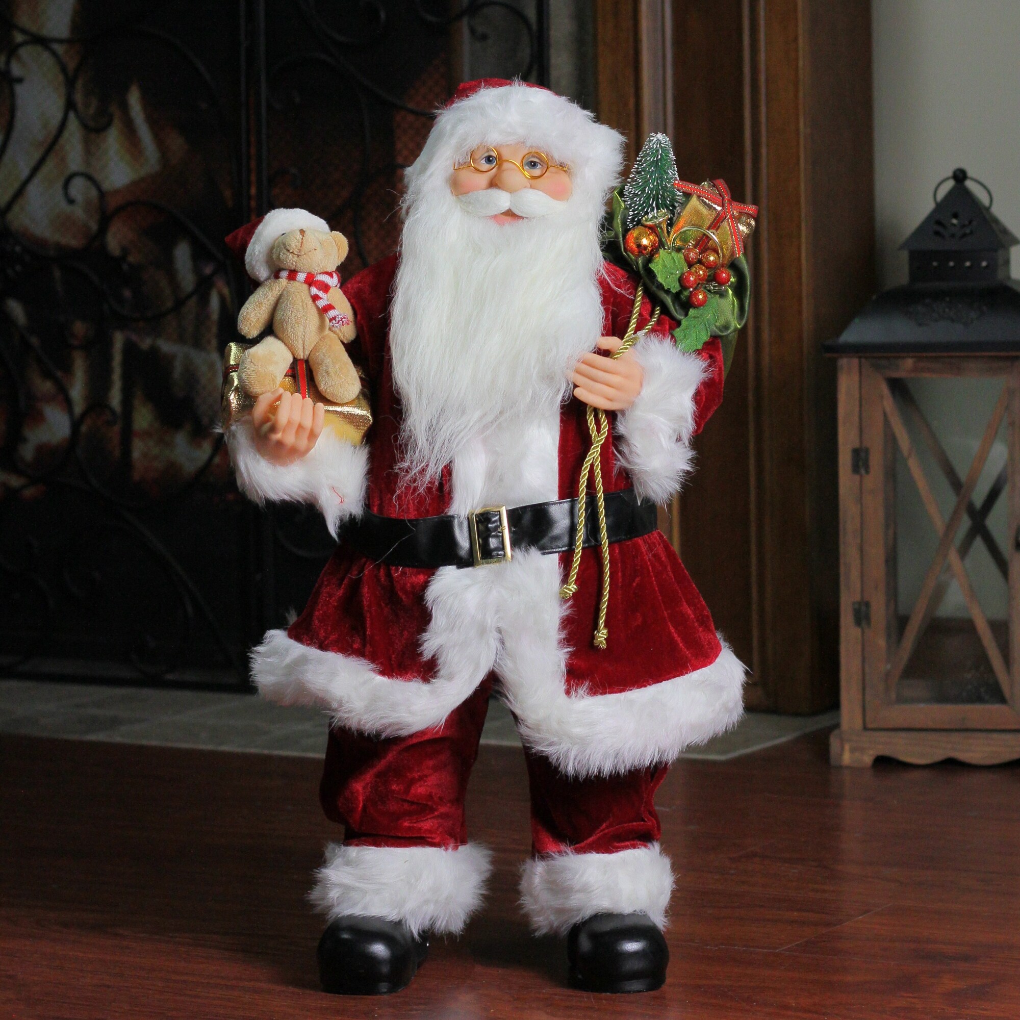 large santa teddy