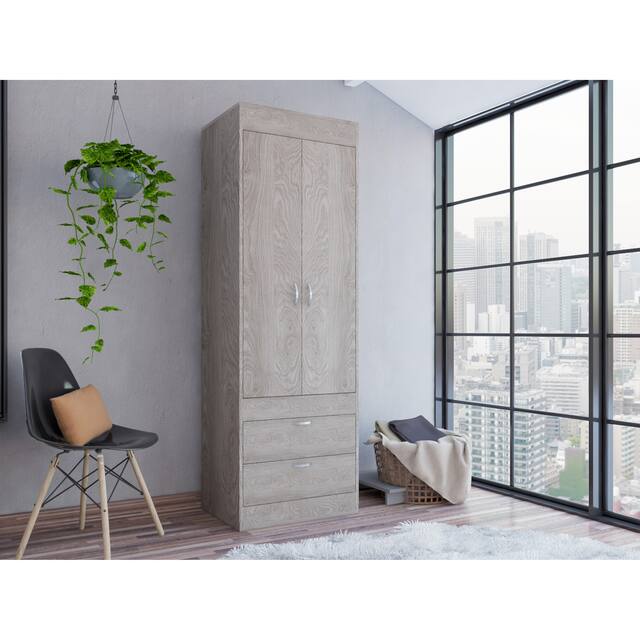 Portugal Armoire - LIGHT GREY