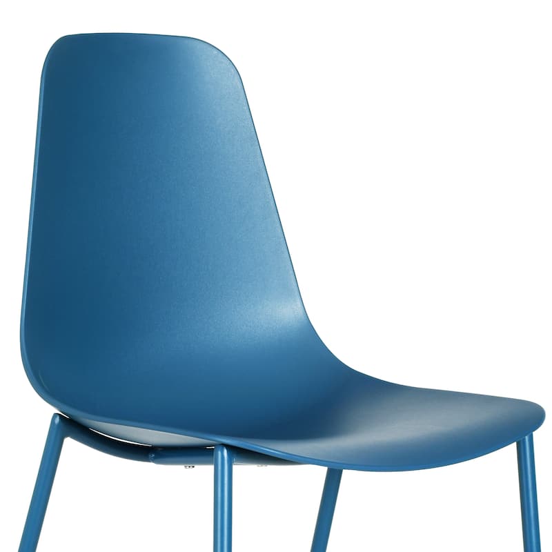 Poly & Bark Isla Modern Dining Chairs (Set of 4) - Indoor or Outdoor Use