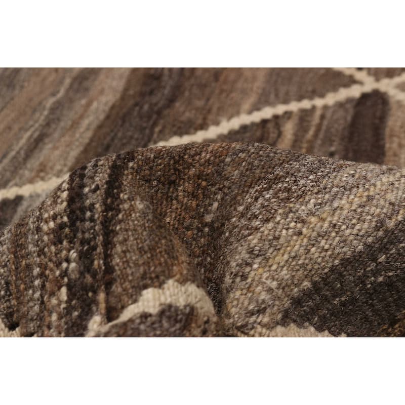 Sivas Brown Kilim 8'8" x 11'3" - 8'8 x 11'3