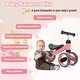 preview thumbnail 7 of 18, 4 Wheels Baby Balance Bike Toy - 18.5" x 7.5"x 14.5"