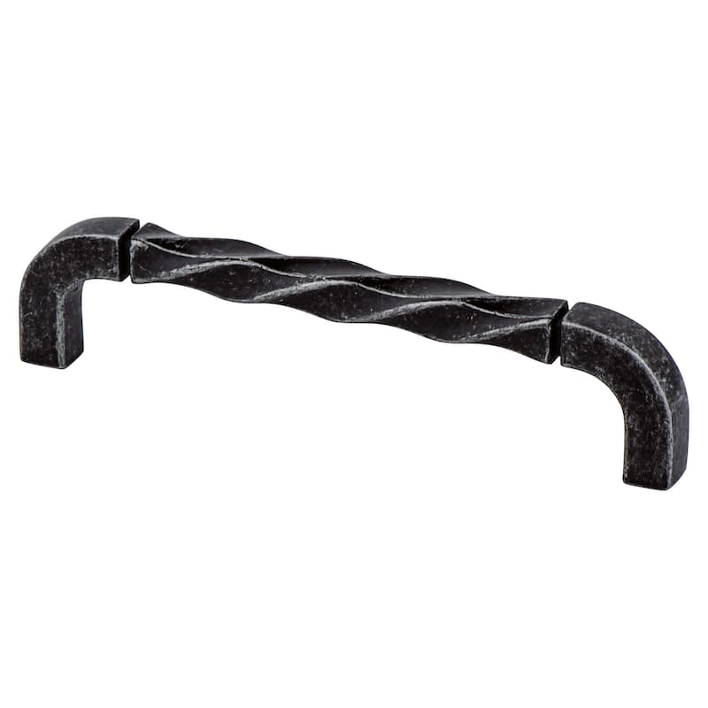 Berenson Rhapsody 5-1/16 Inch Center to Center Handle Cabinet Pull - Weathered Iron