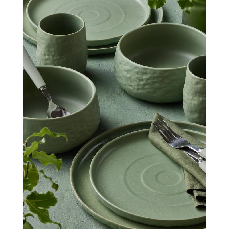 Stone by Mercer Project Shosai Stoneware Dinnerware Set