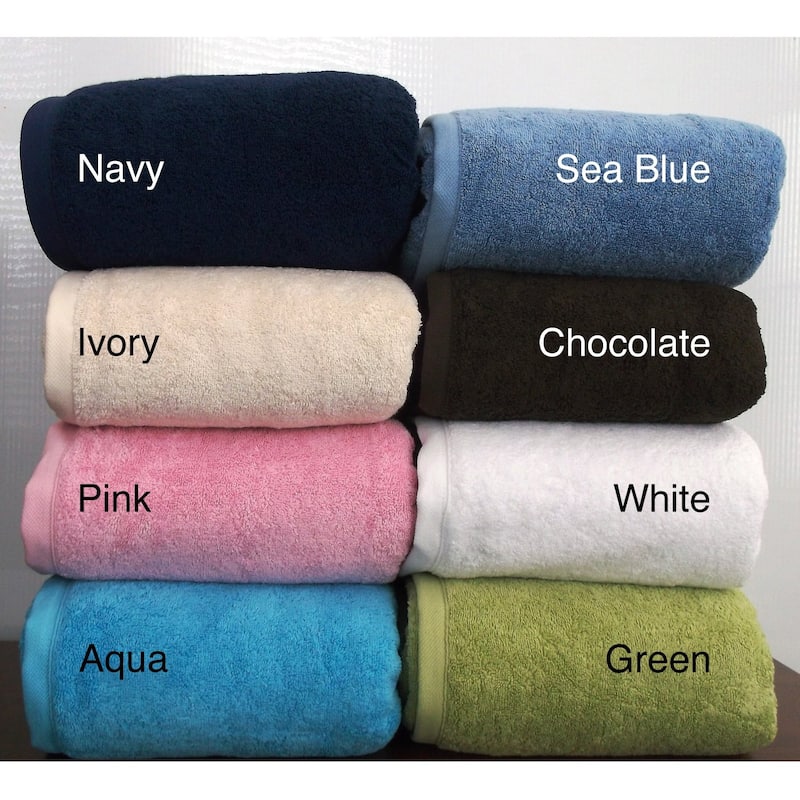 Classic Turkish Towels - Cambridge 100% Turkish Cotton Jumbo SPA Bath