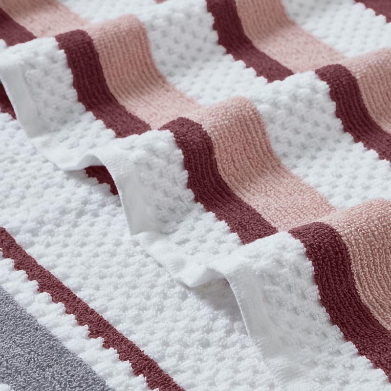 Modern Threads Pax 6-Piece Yarn Dyed 100-Percent Cotton Towel Set