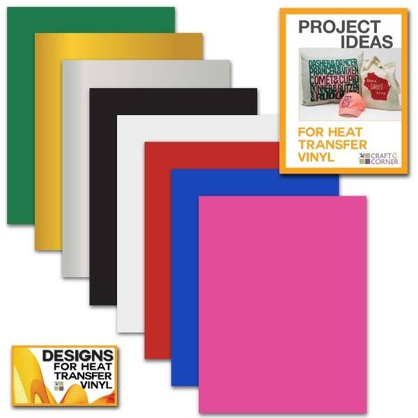 Siser Easyweed Heat Transfer Vinyl Sheets 8 Pack 12 X9 Smooth Custom Tshirt