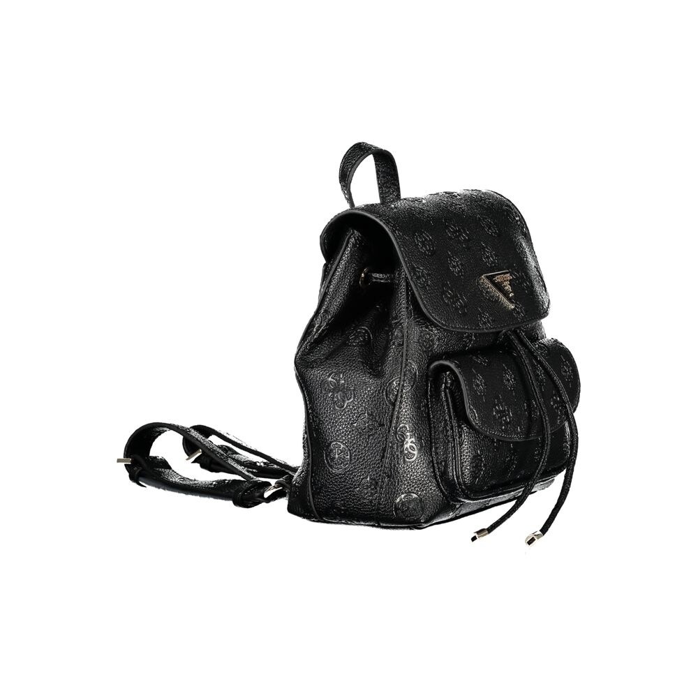 Guess Jeans Black Polyethylene Women's Backpack - Bed Bath