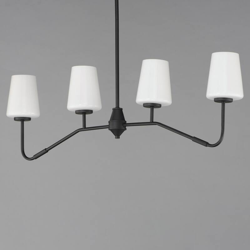 Maxim 12697WT Durham 4 Light 5" Wide Linear Pendant