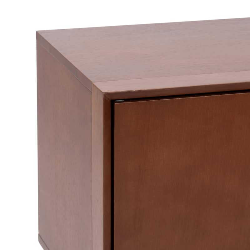 Kate and Laurel McCutcheon Floor Media Cabinet