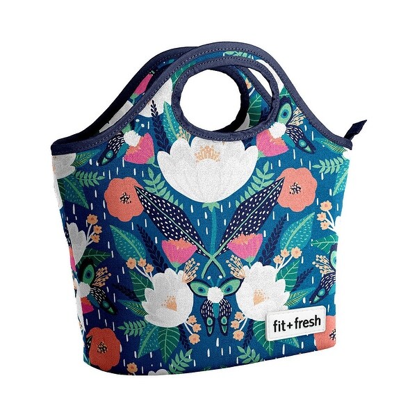 fit and fresh insulated lunch tote