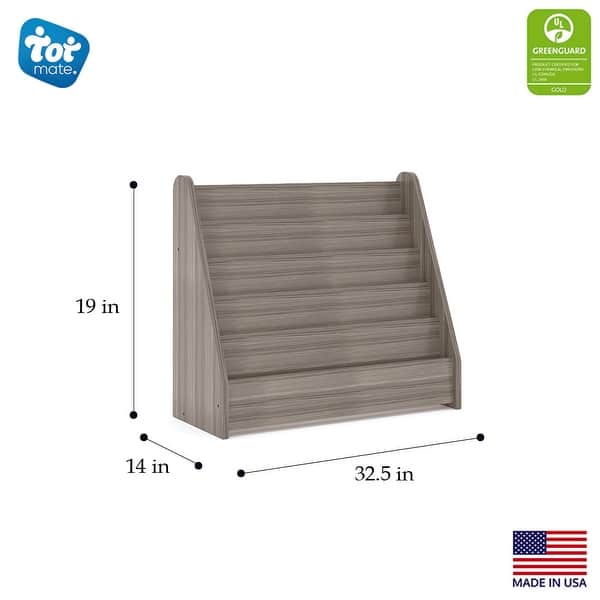 Tot Mate Laminate 5 Level Book Display - 32 1/2" x 14" x 29"