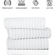 preview thumbnail 44 of 61, Classic Turkish Towels Cotton Bath Sheets Set of 3 Oversized Ribbed Towels, Ultra-Soft & Absorbent - 40x65