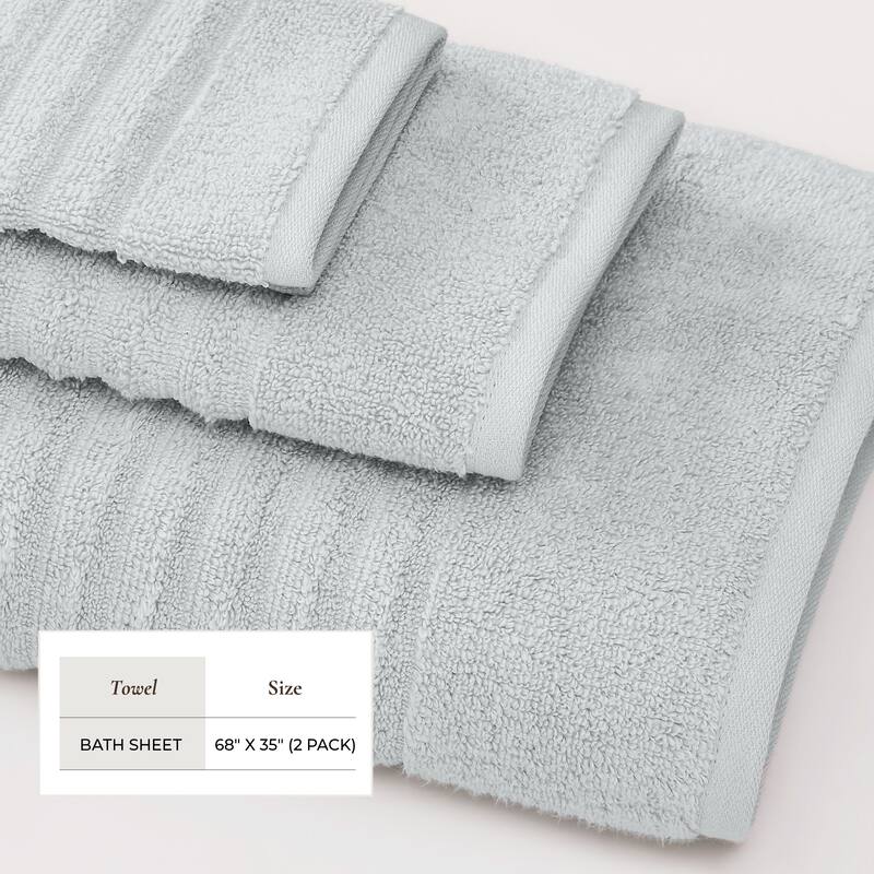 Linery & Co. Combed Cotton Bath Towel Set