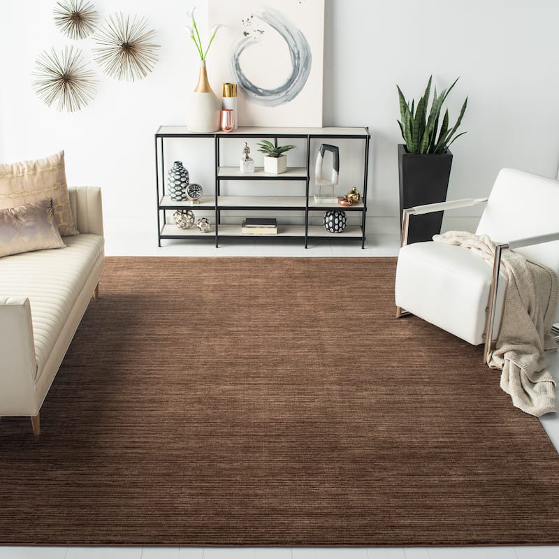 SAFAVIEH Vision Sunanda Modern Ombre Tonal Rug. - 10' x 14' - Brown