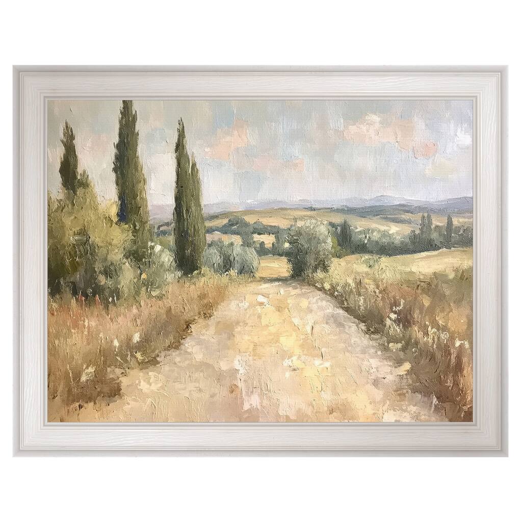Masterpiece Art Gallery| Tall Trees by Petals Prints Design - Framed Canvas Art Print