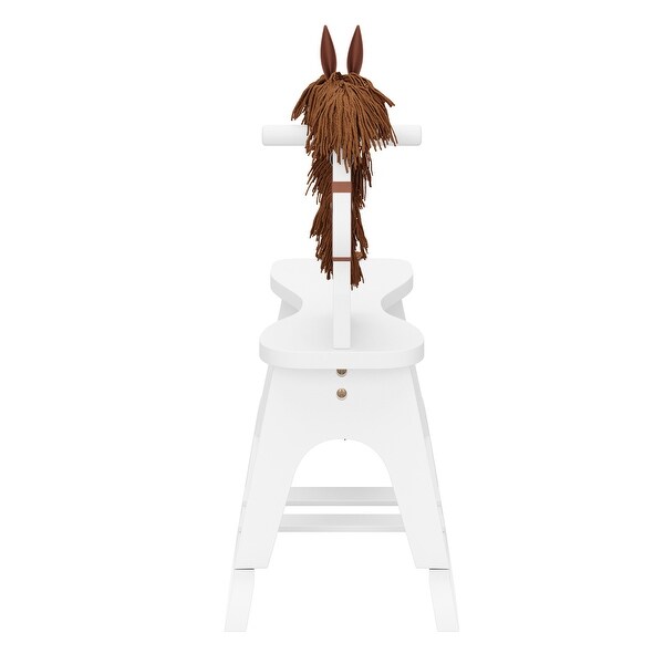 storkcraft wooden rocking horse