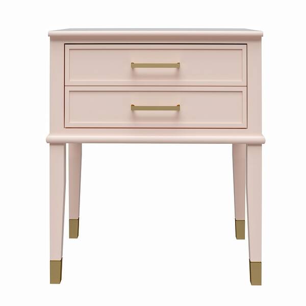 picture Cosmoliving By Cosmopolitan Westerleigh End Table - White ameriwood home