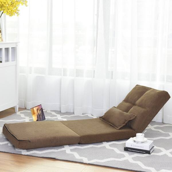 Shop Fold Down Chair Flip Out Lounger W Pillow Free Shipping