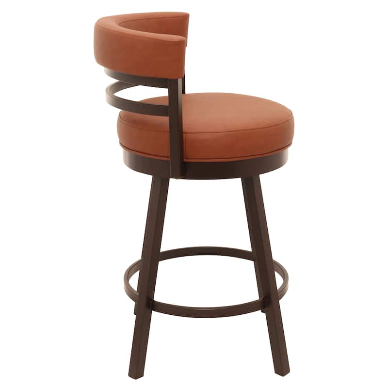 Tempo Furniture Camden Swivel 26" Counterstool w/ Fully Welded Metal Frame (Commercial Grade) by Furnish Theory (Various Colors)