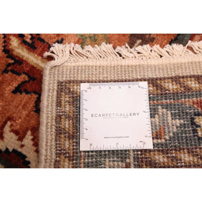 ECARPETGALLERY Hand-knotted Jules Sultane Ivory Wool Rug - 8'11 x 12'0
